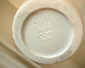 Photo 2 of 2 Roseville Pottery 'Clematis' Vase
