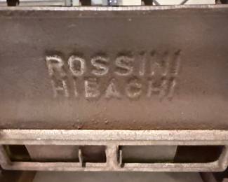 Rossini Hibachi Cast Iron Grill