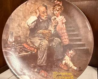 Norman Rockwell 'The Cobbler' Heritage Collection Plate by Knowles, 1978