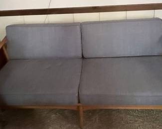 Mid-Century Modern Teak Loveseat