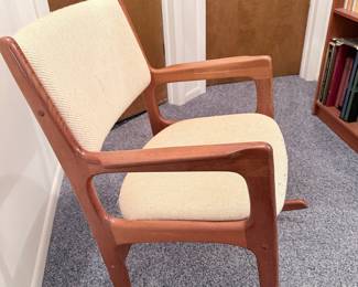Mid-Century Modern Teak Rocking Photo 2 of 4 Chair Attributed to Benny Linden