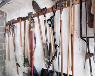 Assorted Vintage and Modern Garden Hand Tools