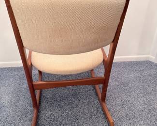 Mid-Century Modern Teak Rocking Photo 4 of 4 Chair Attributed to Benny Linden