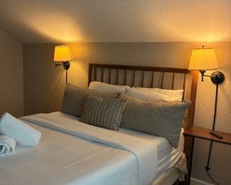 Beautiful bed frame and mattress