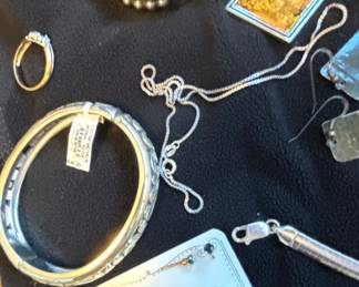 Assorted Sterling Silver Jewelry Lot - Artisan, Boho, and Vintage Styles