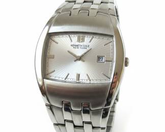 Kenneth Cole Reaction Men's Rectangular Watch with Date