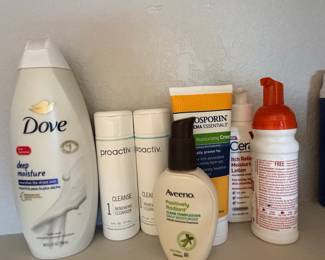 Assorted Personal Care and Skincare Products
