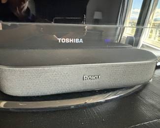 Toshiba Regza LCD Television with Roku Streambar