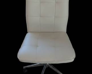 Modern Tufted Armless Office Chair