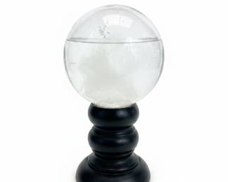 Storm Glass and Galileo Thermometer Set