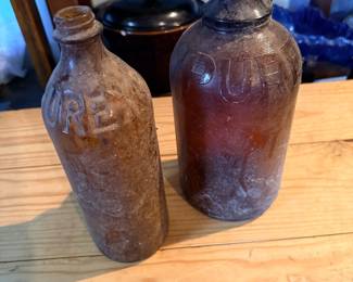 Vintage Purex Bleach Bottles