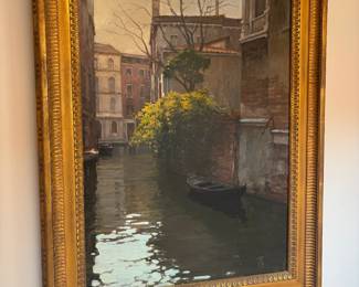 "Venice Afternoon", RE, b. 1930 Venice Italy