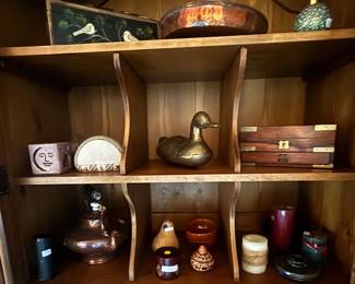 Pewter, Brass and Cooper Items