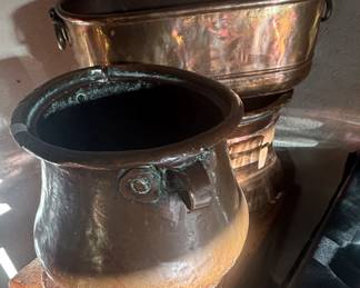 Pewter, Brass and Cooper Items