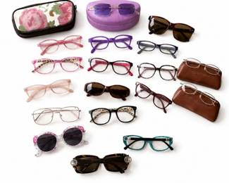 106 VintageGucciTommyHilfigerEyeglassesSunglassesMixedLot