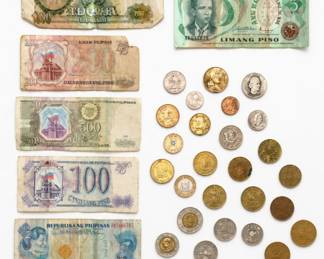 89 WorldCoinForeignCurrency1944WashingtonSilverQuarter