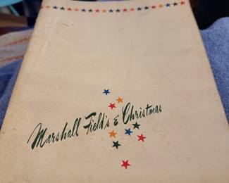 1970s Marshall Fields Christmas Luxury Gift Catalogue