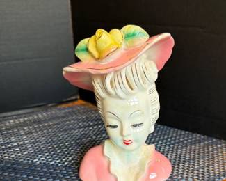 Lady Head Vase
