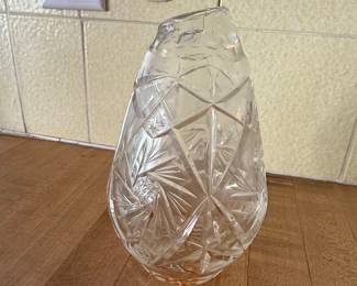 American Brilliant Period Cut Glass Vase