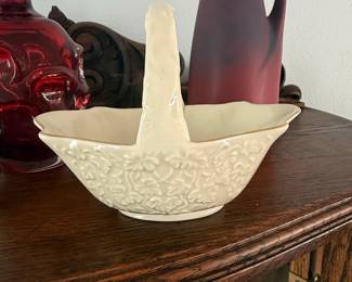 Whitehall Fine Porcelain Basket by Crown Classics