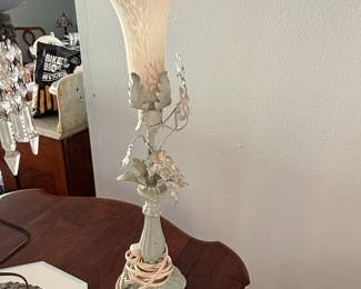 Art Nouveau Style Lily Table Lamp