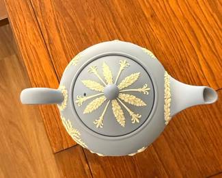 Wedgwood Jasperware Blue Teapot