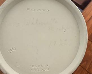 Wedgwood Jasperware Blue Pitcher with 'Dancing Hours' Relief