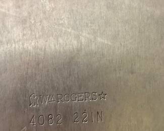 Wm. Rogers Silver-Plated Serving Tray