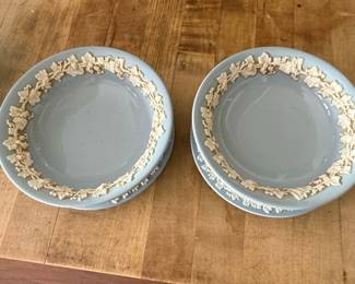 Wedgwood Embossed Queen's Ware Grapevine Bowls