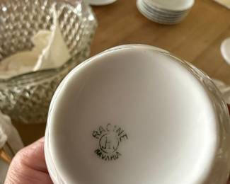 Hutschenreuther Racine Bavaria White Cup and Saucer