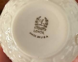 Lenox Westchester teacup and saucer