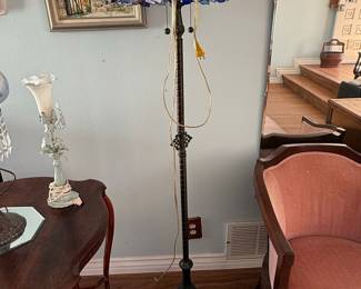 Meyda Tiffany Hanginghead Dragonfly Floor Lamp