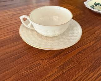 Lenox Westchester teacup and saucer