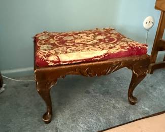 Queen Anne Style Footstool