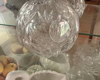 American Brilliant Period Cut Glass Rose Bowl