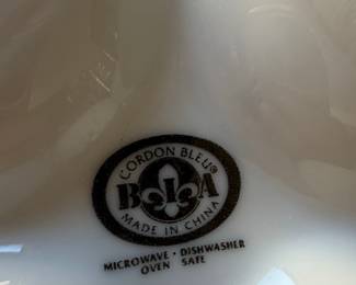 BIA Cordon Bleu White Porcelain Deviled Egg Serving Plate