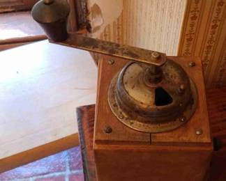 Circa 1950s Authentic Vintage West German ARMIN TRÖSSER Manual Coffee Grinder. "Beautiful rustic farmhouse charm or vintage Cafe decor!"