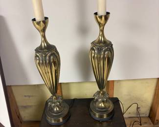 Brass lamps 