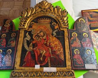Orthodox  icon mother of God with Christ 