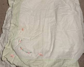 vintage baby blanket