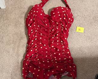 1950s style bathing suit