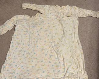 Vintage baby gowns