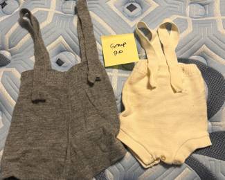 Vintage baby boy's rompers