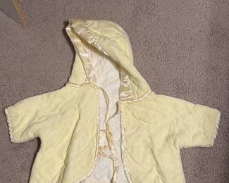 Vintage baby robe