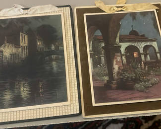 Lot 29: 1938 & 1940 Grenshaw Florist Advertising Calendars MCM Martinez CA