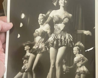 Lot 70: Show Girls Dancing On Stage 1930S Or 40S 8“ X 10“ Glossy Photographs