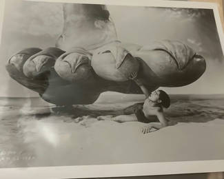 Lot 60: Movie Still Seventh Voyage Of Sinbad A Giant Foot Sci-Fi