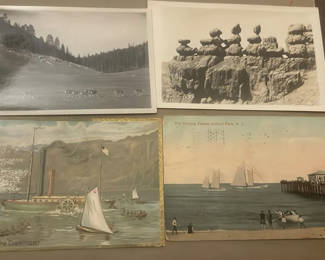 Lot 33: Lot Antique RPPC Postcards National Parks Events