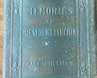 Lot 151: Memories of President Lincoln by Walt Whitman My Little Leather Library