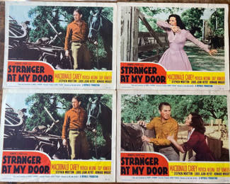 Lot 98: 8 Movie Lobby Cards 1950's Westerns